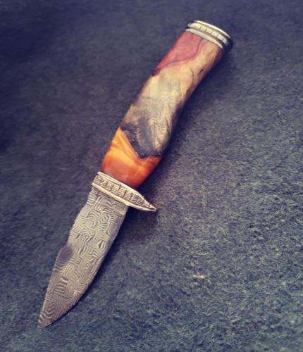 Carved bronze edc